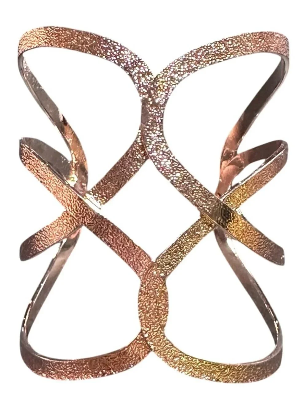 Cuff Bracelet Womens Costume Jewelry Lightweight Minimalist Style NWOT